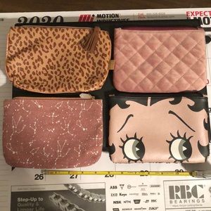 Ipsy make-up bags, set of 4 for $18